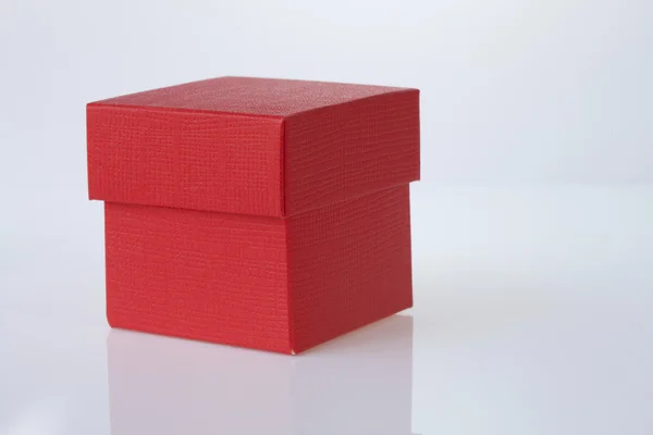 stock image Red gift box