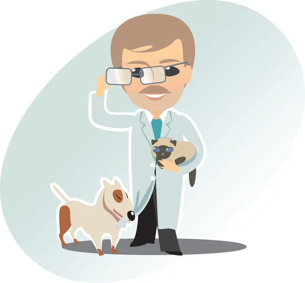 Vétérinaire — Image vectorielle