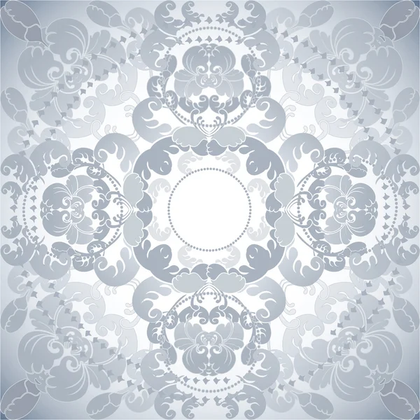 Orientaliska mönster grå — Stock vektor
