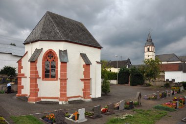 Graveyard chapel of Duppach clipart