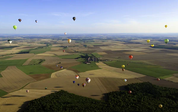 Balony na ogrzane powietrze — Zdjęcie stockowe