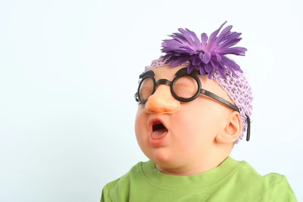 Funny baby Stock Image