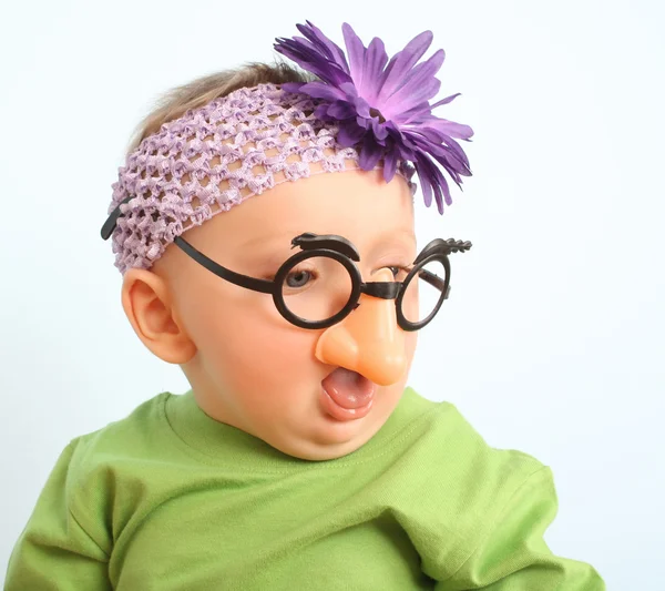 Funny baby Stock Picture
