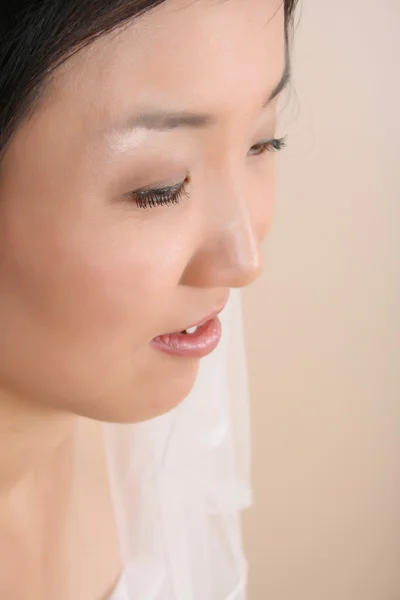 Close up bride — Stock Photo, Image