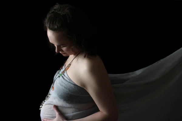 Belleza embarazada — Foto de Stock