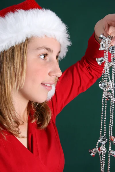 Christmas Girl — Stock Photo, Image