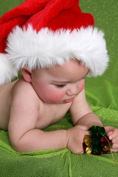 Boże Narodzenie chłopiec — Zdjęcie stockowe