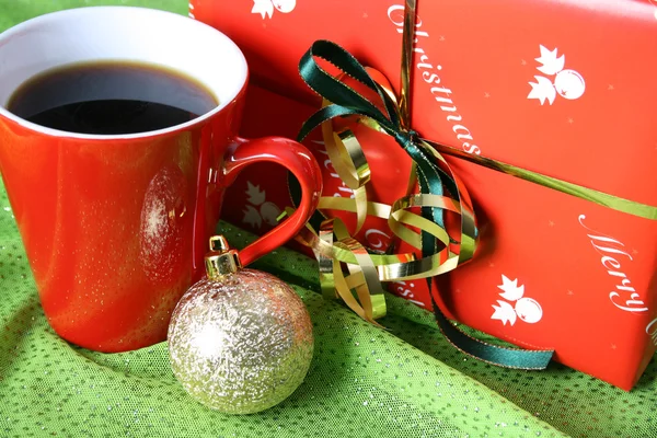Juldagen kaffe — Stockfoto