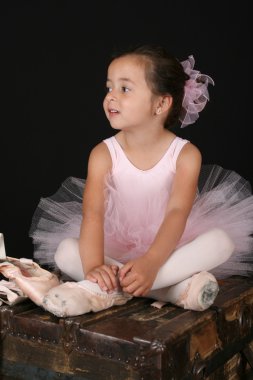 Ballet girl clipart