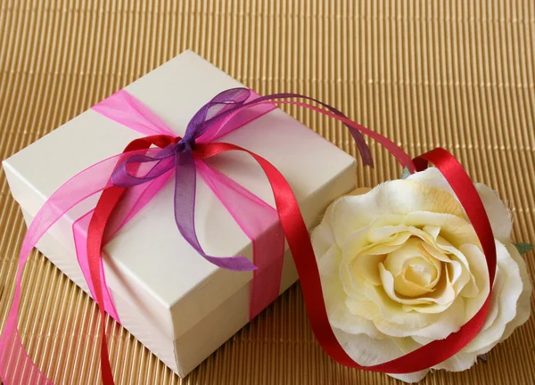 Gift Rose — Stock Photo, Image