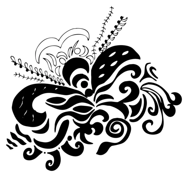Swirls design orgânico — Fotografia de Stock