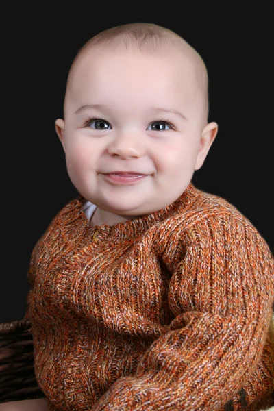 Smiling baby — Stock Photo, Image