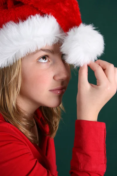 Chapéu de Natal — Fotografia de Stock