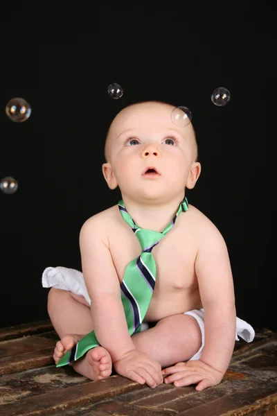 Bolhas de bebê — Fotografia de Stock