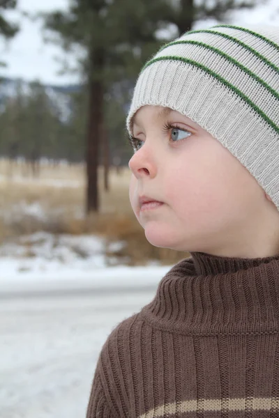 Winter boy — Stock Photo, Image