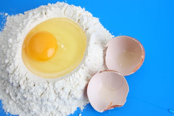 stock image Egg and Flour