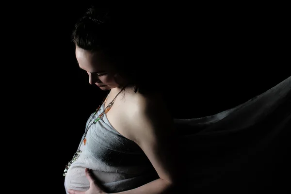 Belleza embarazada —  Fotos de Stock