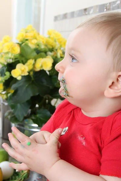 Küchenbaby — Stockfoto