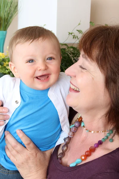 Grandmother and Grandson — Stock Photo, Image