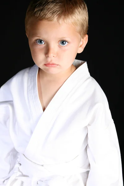 Karate boy — Stock fotografie