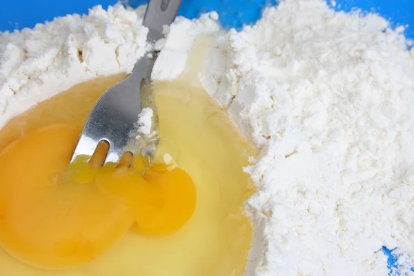 stock image Egg and Flour