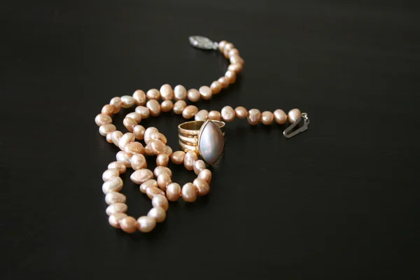 Gioielli perla — Foto Stock