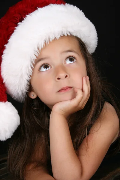 クリスマスの女の子 — ストック写真