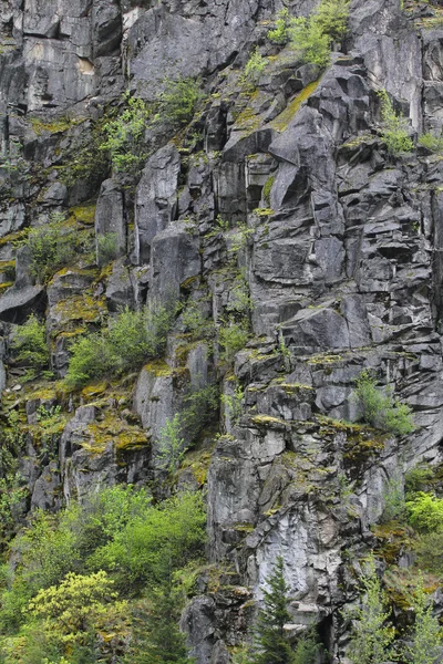 Стена горы — стоковое фото