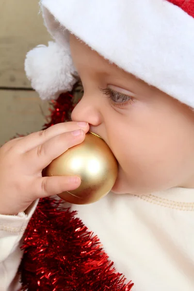 Bebé de Navidad — Foto de Stock