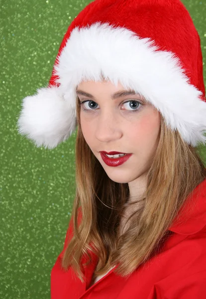 Kerstmis tiener — Stockfoto