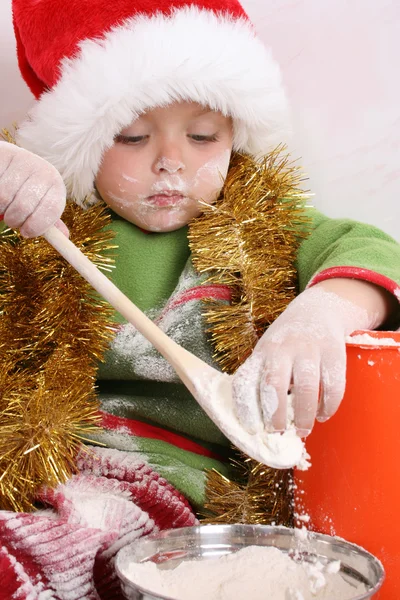 Pieczenia ciasteczka świąteczne — Zdjęcie stockowe