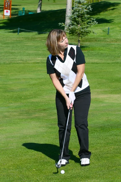 Golfista femenina —  Fotos de Stock