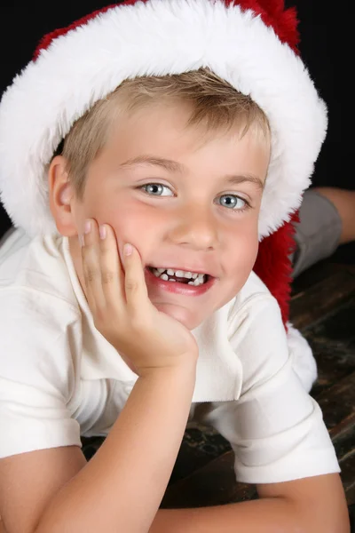 Vánoční chlapec — Stock fotografie