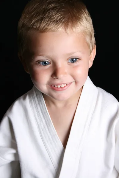 Karate çocuk — Stok fotoğraf
