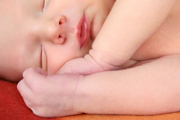 Sleeping Newborn — Stock Photo, Image