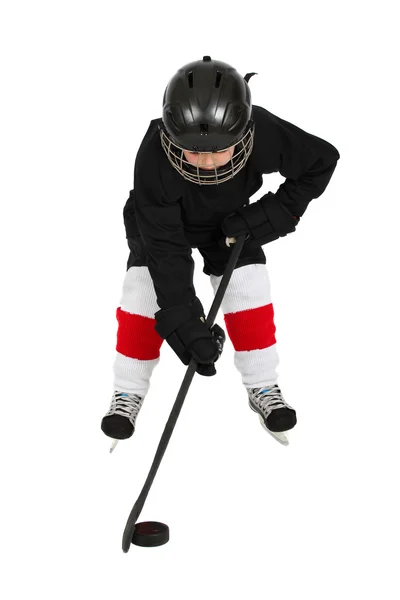 IJshockey jongen — Stockfoto