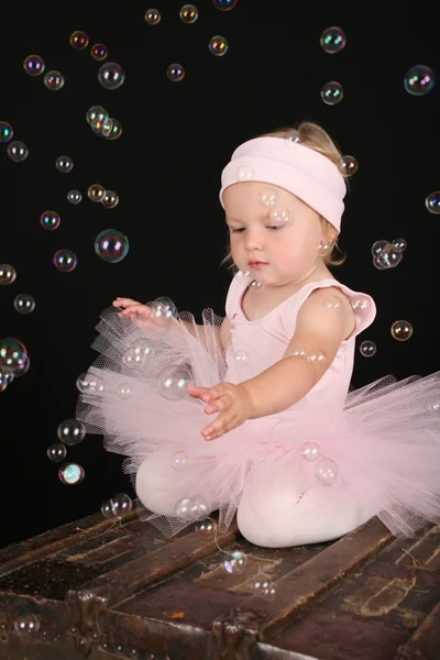 Bubble ballerina — Stock Photo, Image