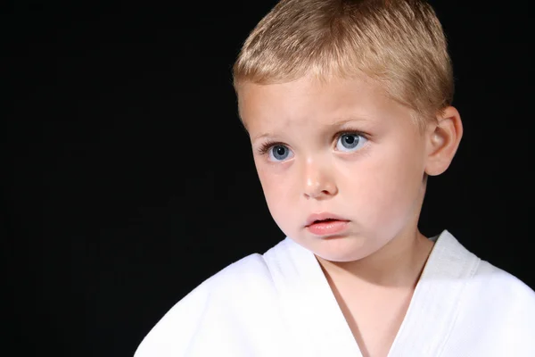 Karate jongen — Stockfoto