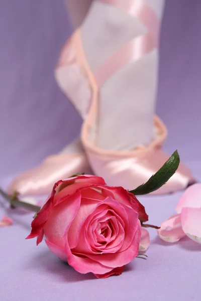 Балетная обувь — стоковое фото