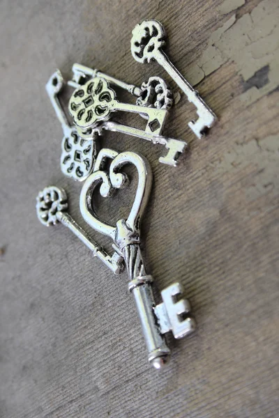 Miniatuur sleutels — Stockfoto