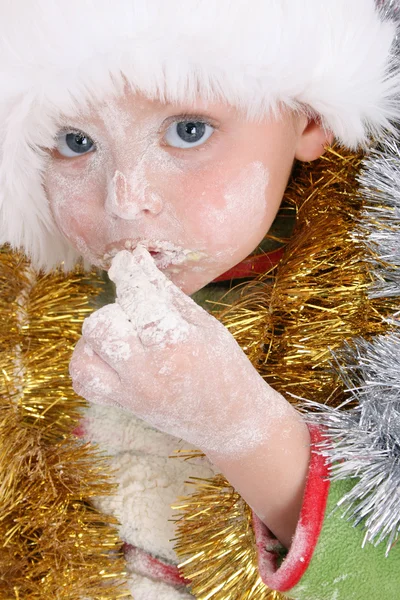크리스마스 쿠키 굽기 — 스톡 사진