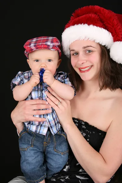 Kerstmis familie — Stockfoto