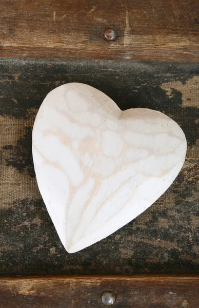 Wooden Heart — Stock Photo, Image