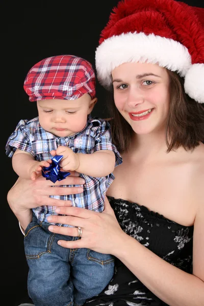 クリスマスの家族 — ストック写真