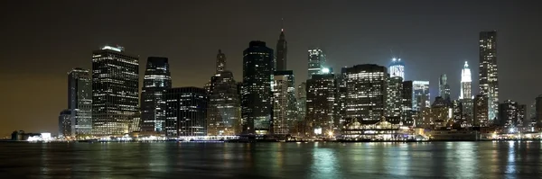 Η πόλη της Νέας Υόρκης στο κέντρο της πόλης w το freedom tower — Φωτογραφία Αρχείου