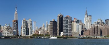 new York'un şehir dışına manzarası