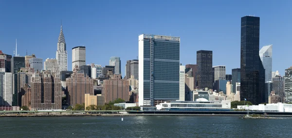 The New York City Uptown skyline — Stock Photo, Image