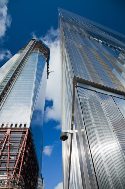 NEW YORK CITY - OCTOBER 3: One World Trade Center clipart