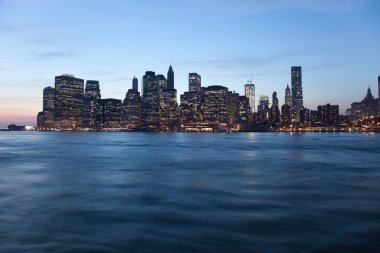 new York'un downtown w özgürlük Kulesi