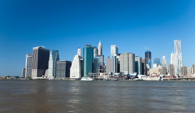 new York'un downtown w özgürlük Kulesi